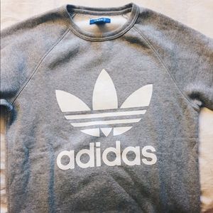 Adidas Gray Crewneck Sweatshirt - Never Worn